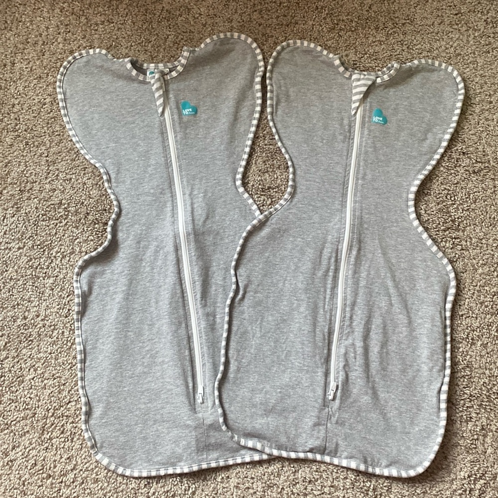 Set of 2 Love to Dream swaddles